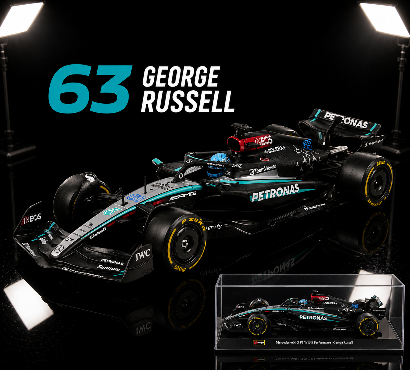 Mercedes George Russel 2025