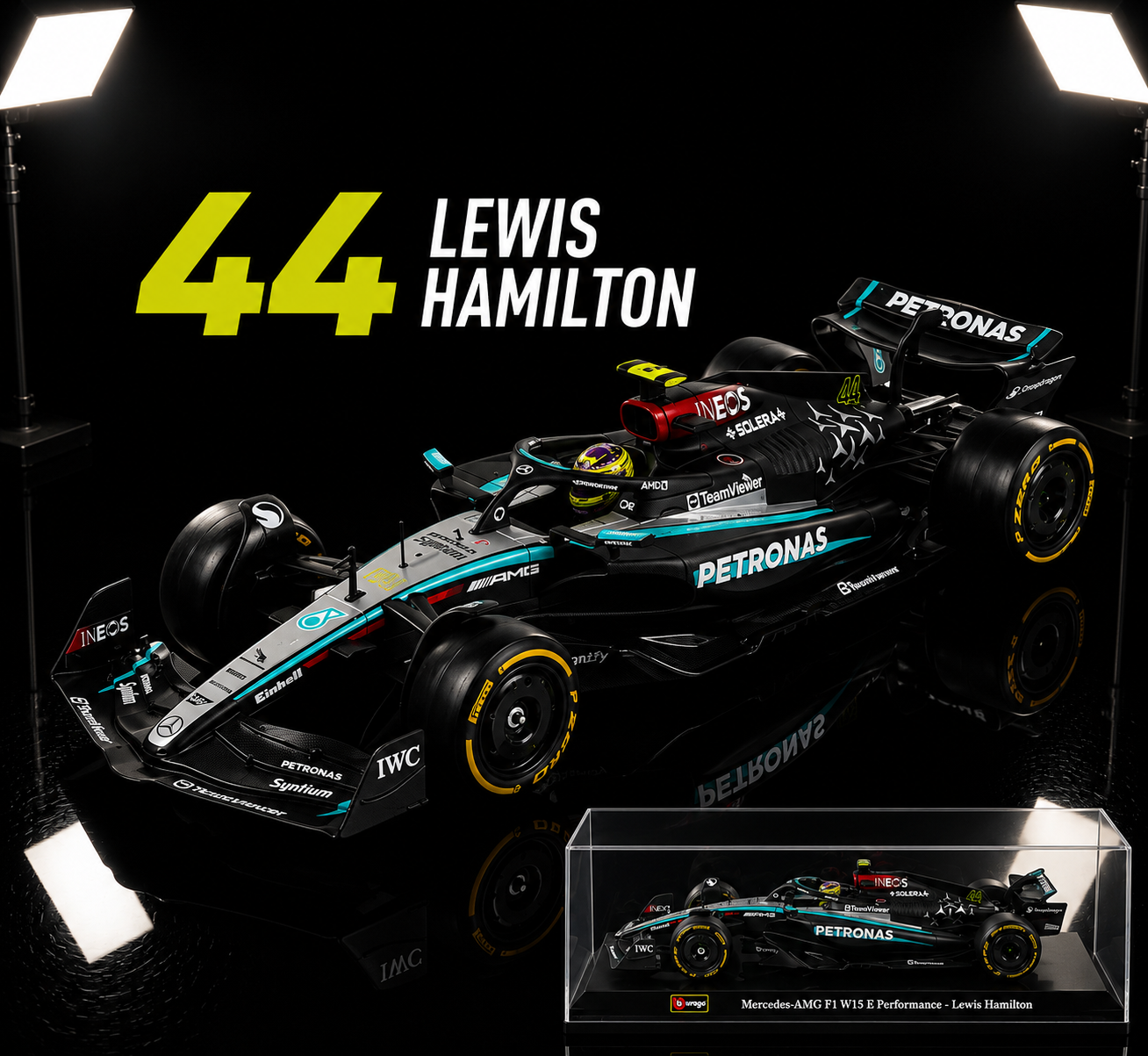 Mercedes Lewis Hamilton 2024